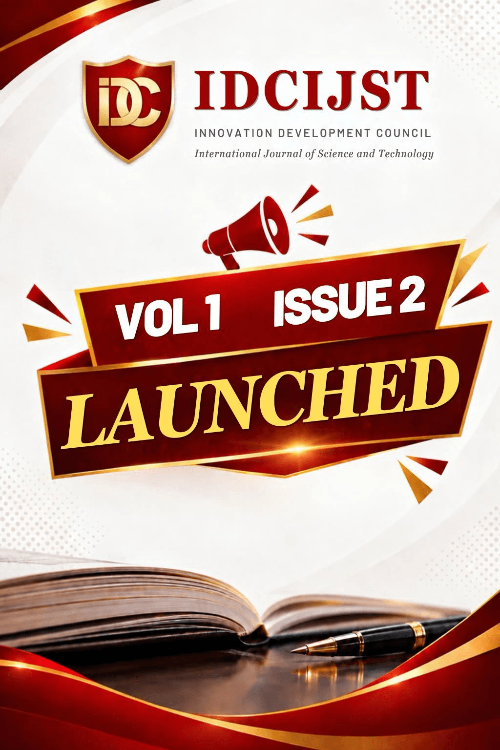 Volume 1, Issue 2 cover — new issue launched